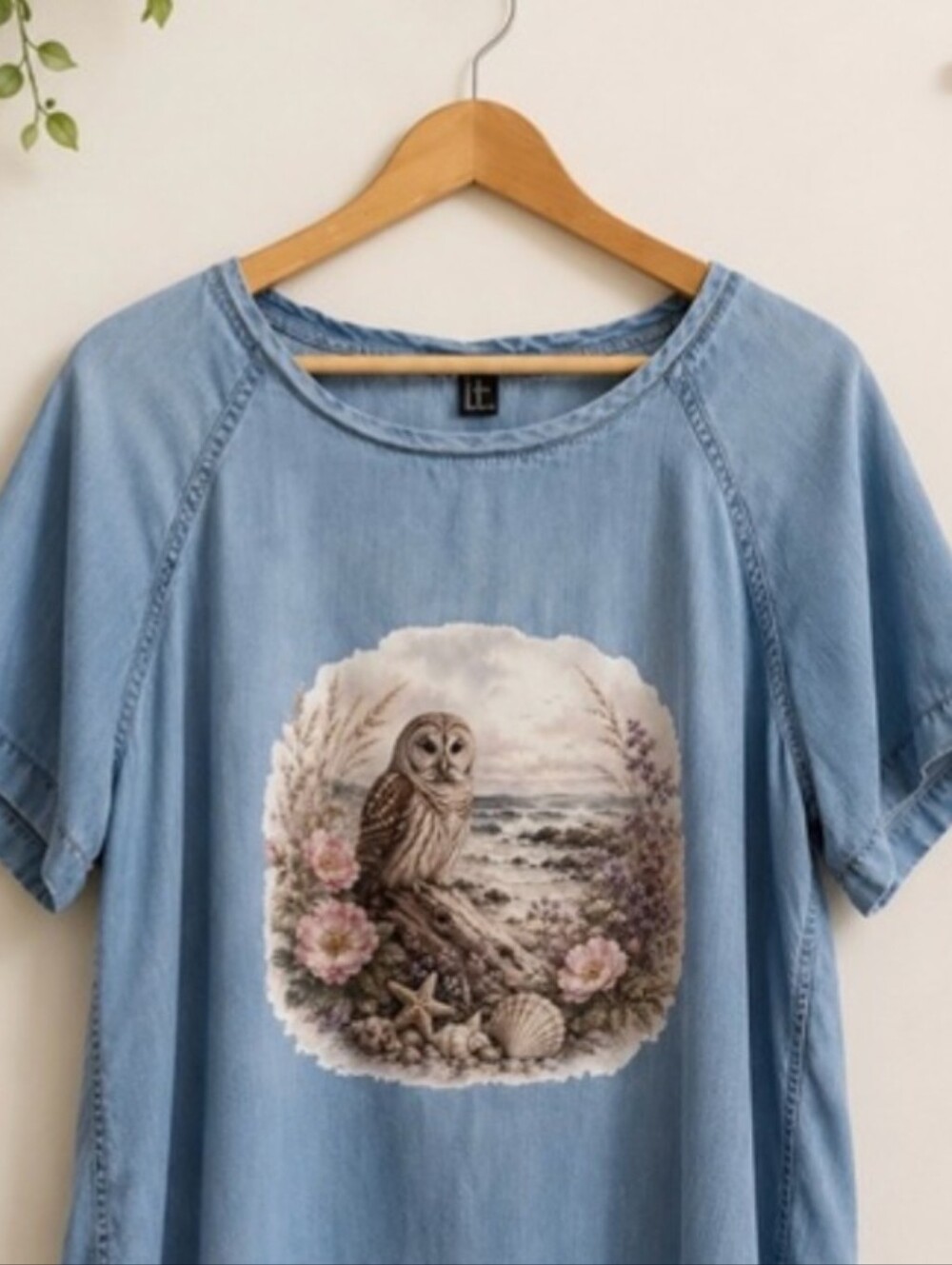 Barred Owl | Forever 21 | XL | Upcycled Top
